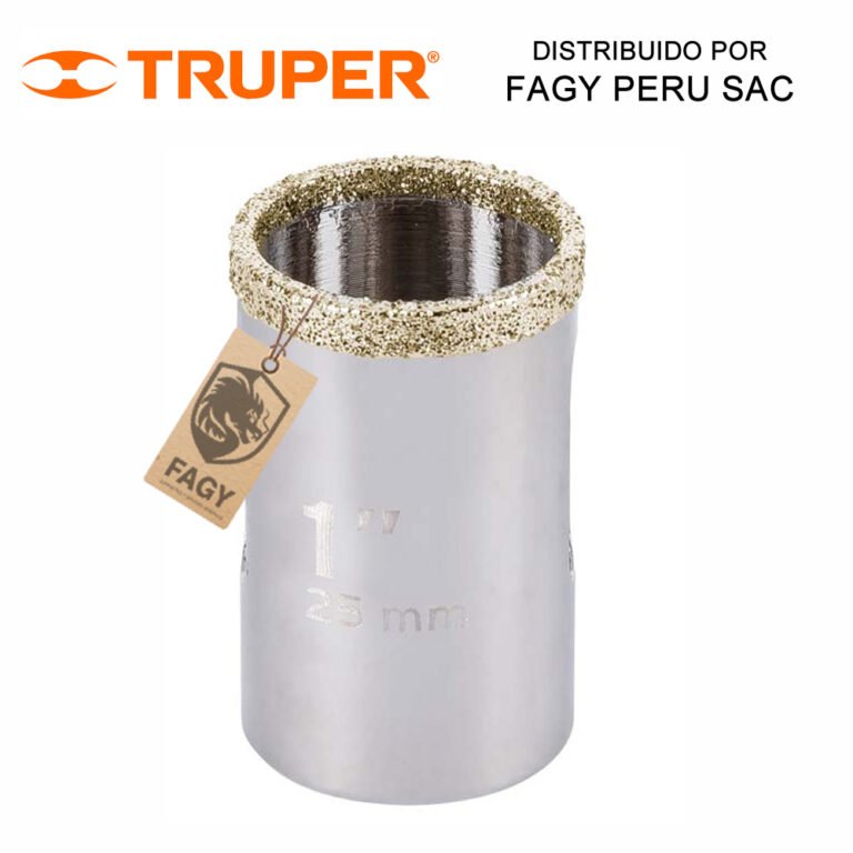 Sierra copa con diamante 1″ Truper 17126