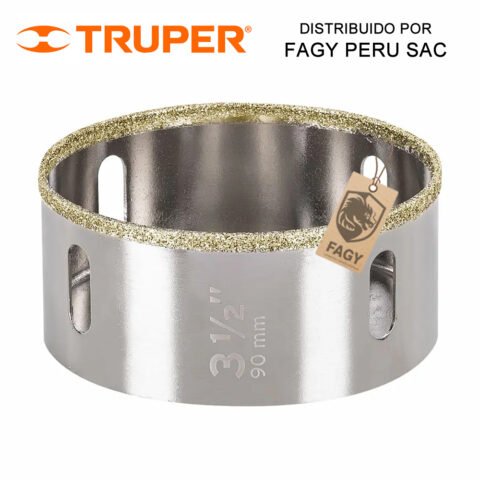 Sierra copa con diamante 3-1/2″ Truper 17138