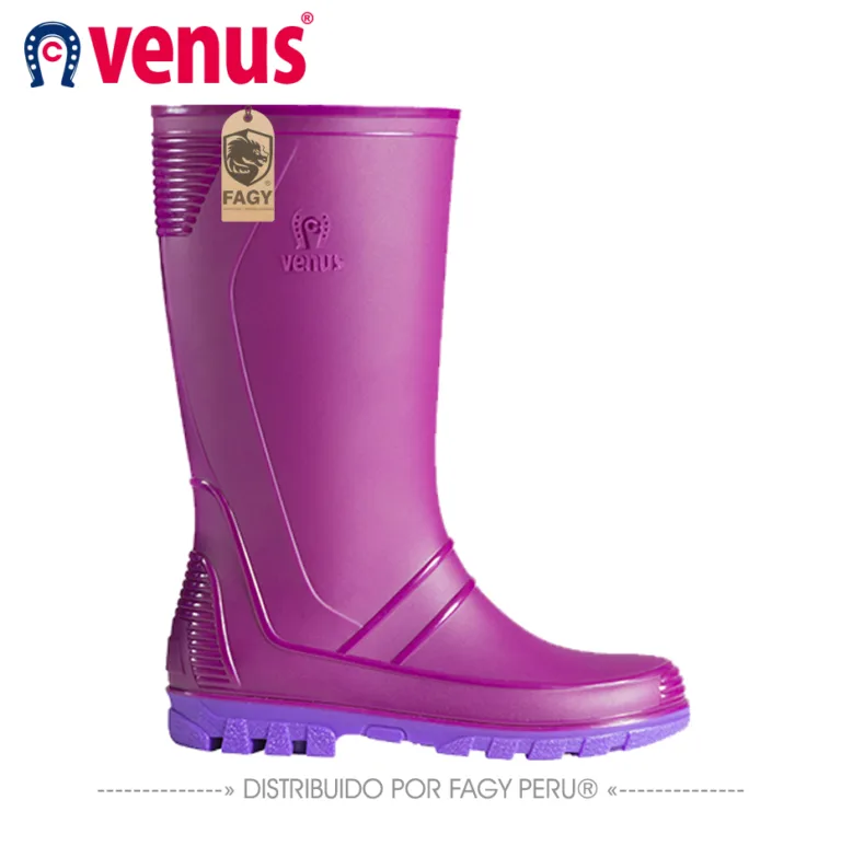 Botas impermeables andina violeta