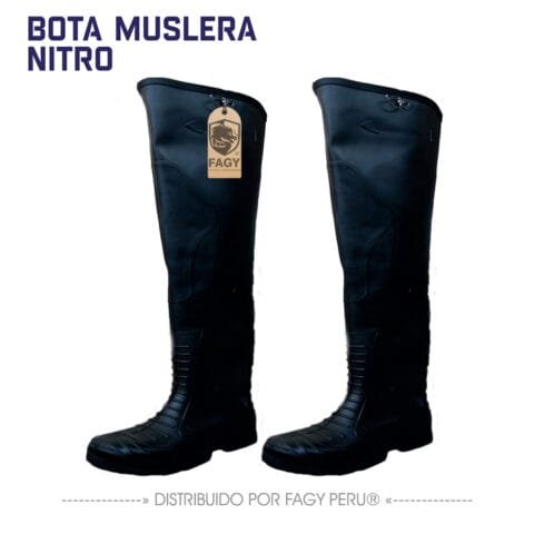 Bota muslera nitro punta de acero